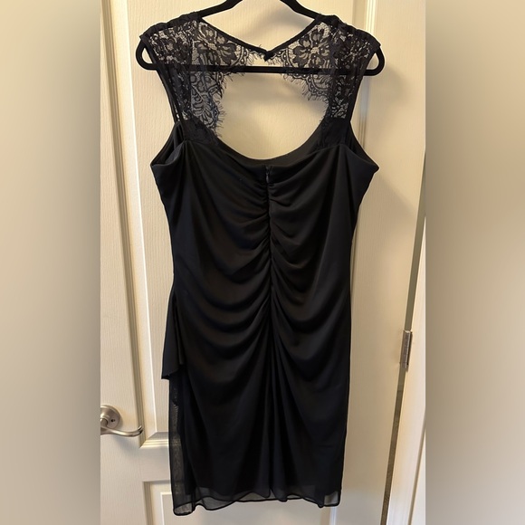 Signature Valerie Draped Cocktail Dress Size 16W - Picture 2 of 7